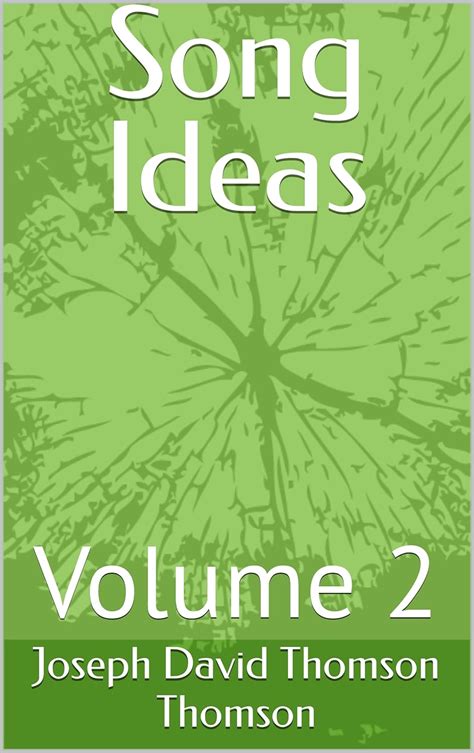 Song Ideas: Volume 2 eBook : Thomson, Joseph David: Amazon.in: Kindle Store
