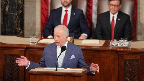 King Charles notes 'times of great uncertainty' in speech to Congress