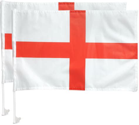 Simply England Car Window Flags - Pair | Halfords UK