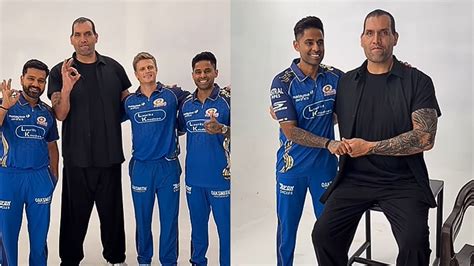 'Mumbai Indians Ka Naya Opener': Fans Go Wild As WWE Icon The Great ...