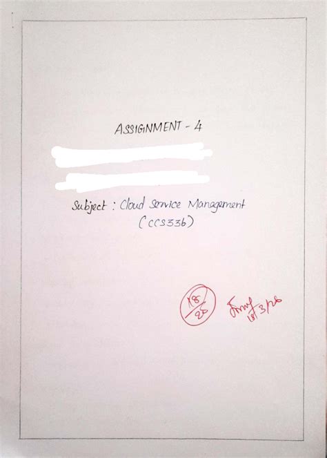 CSM-4: Handwritten Notes on Cloud Services & Management - Studocu