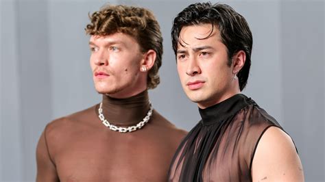 Hudson Williams and Connor Storrie, stars of 'Heated Rivalry'