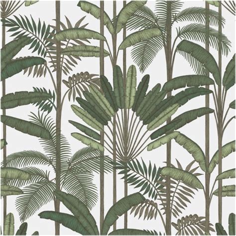 Superfresco Cairo Palm Wallpaper Green | Wallpaper Shop