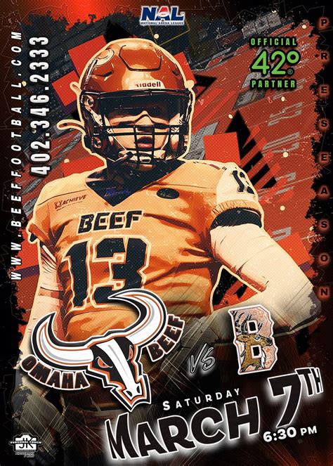 2026 Game 1 - Beef vs Bucks at 7300 Q Street, Ralston, NE, Omaha on 7th ...