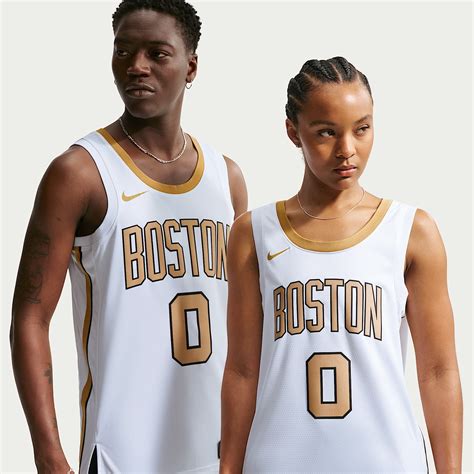 Jayson Tatum Boston Celtics City Edition Men's Nike NBA Swingman Jersey ...