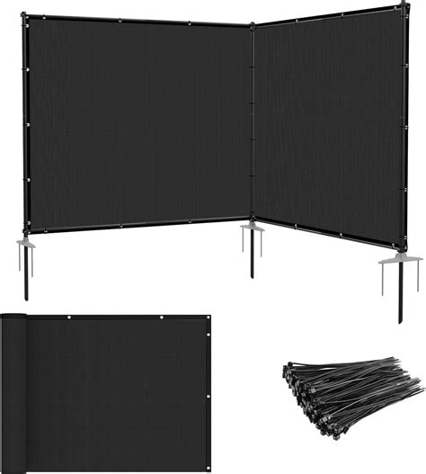 Amazon.com : Patio 5' x 9' Outdoor Privacy Screen Freestanding ...