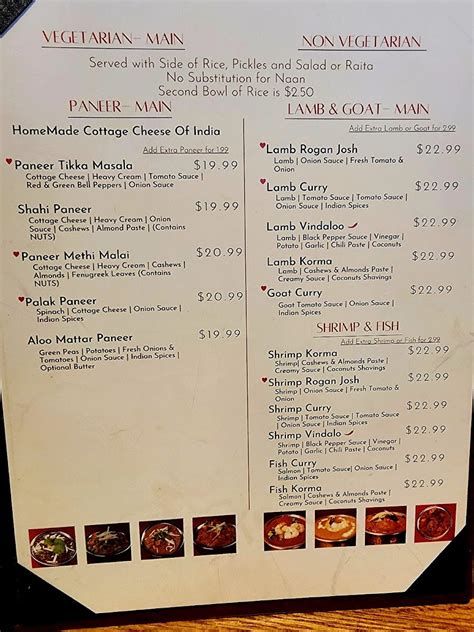 Royal Indian Cuisine And Bar Menu (Latest Full Update 2026)