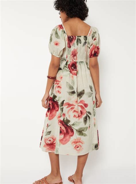 Buy Women Floral Print Fit & Flare Dress Online at just Rs. 999.0 ...