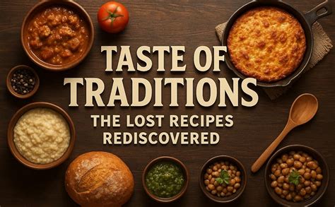 Taste of Traditions: The Lost Recipes Rediscovered (Taste of Traditions ...