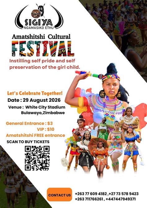 Amatshitshi Festival , White City Stadium, Bulawayo, 29 August 2026 ...