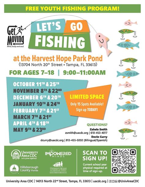 FREE Youth Fishing Lessons | Kids Out and About Tampa