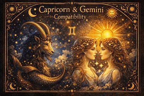 Capricorn and Gemini Compatibility Explained