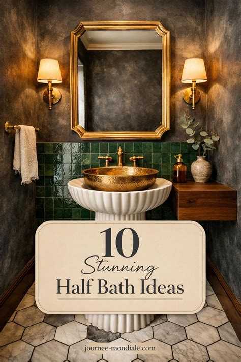 10+ Half Bathroom Ideas That Don’t Look Cheap – World Day