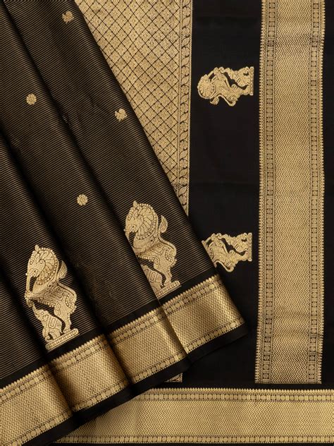 Kanchana brown yazhli bettu butta/ Premium Silk Cotton Saree CLSA6672