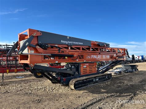 2023 Terex TC-100 42 in x 100 ft Tracked Stacking Conveyor | Ritchie Bros. Auctioneers