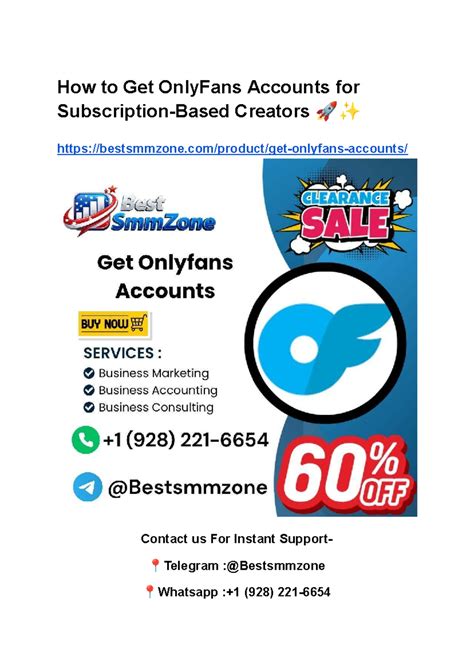 How to Get OnlyFans Accounts for Creators: A Comprehensive Guide - Studocu