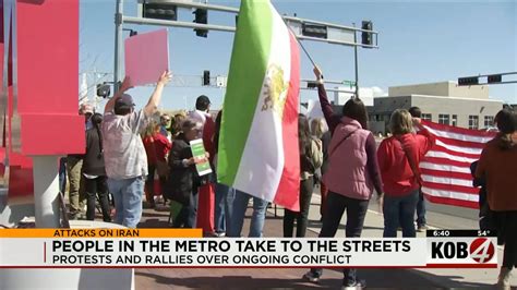 Different demonstrations call for regime change, end to war in Iran ...