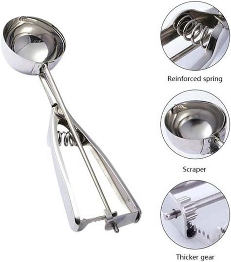 Gurukrupa Ice cream scoop spoon Kitchen Scoop Price in India - Buy ...