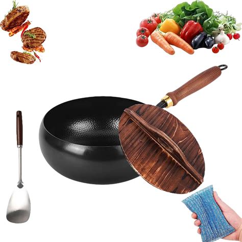 2026 New Japanese Cast Iron Cookware, Non Stick Uncoated Thick Iron Pot ...