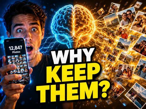Why do we keep hundreds of photos we never look at again?