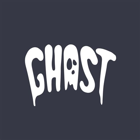 "Ghost" Inktober logo design by Candice Oates | Logo design, Vimeo logo ...