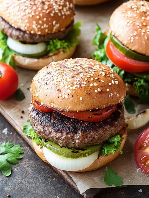 Savory Italian Grilled Hamburgers That Wow in 30 Minutes - Meilani Recipes