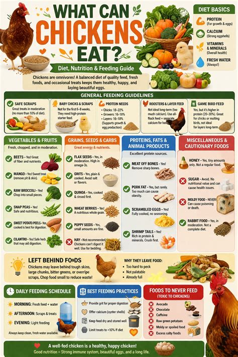 What Can Chickens Eat? Diet, Nutrition & Feeding - Birds News