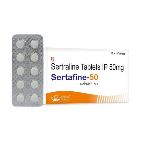 Sertraline 50 mg Tablets (10 x 10 Strips) at ₹ 40/strip in Amravati ...