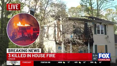Coroner identifies 2 women, toddler killed in Greer house fire