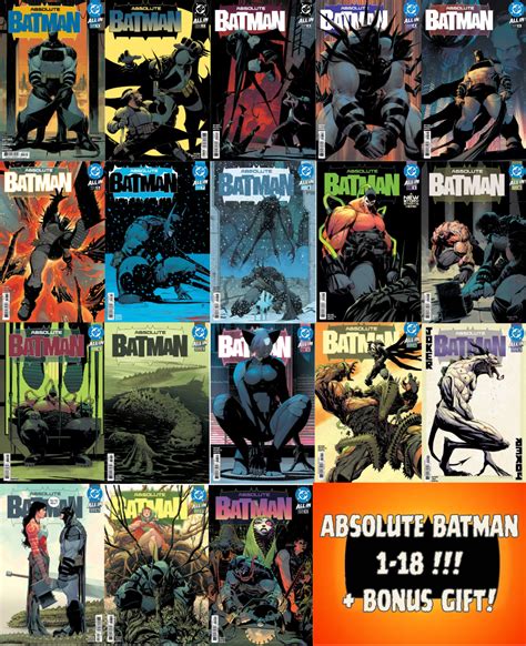 Absolute Batman 1-18 Cover A BUNDLE + BONUS MYSTERY GIFT – Deviant ...