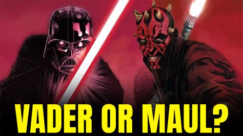 Darth Maul vs. Darth Vader: Who is the better Star Wars character?