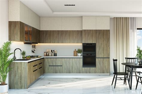 Contemporary Flooring Design with Marble Finish White and Grey Veining ...