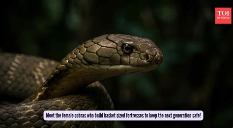 Mother cobra turned architect? Meet the female cobras who build basket ...