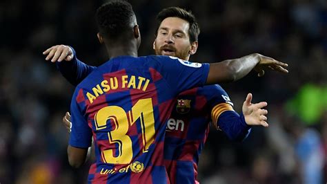 Ansu Fati admits ‘playing against Lionel Messi was crazy’ & also ...