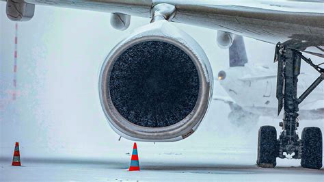 Is it true that snow can actually increase aircraft engine thrust?