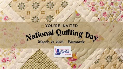 National Quilting Day - Bismarck, North Dakota Heritage Center ...