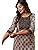 Buy Amthi Women's Pure Cotton Kurti – Cream Color, Floral Print, Below ...