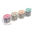 Compact Pencil Sharpener (Dual Hole Cutter, Handheld Sharpener ...