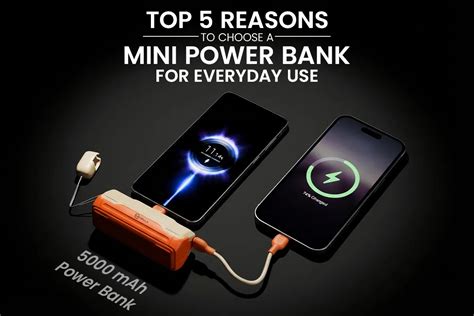 Top 5 Reasons to Choose a Mini Power Bank for Everyday Use – Mobilla