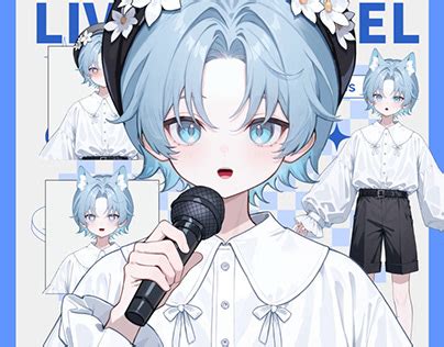 Vtuber Model Download Design Projects :: Photos, videos, logos ...