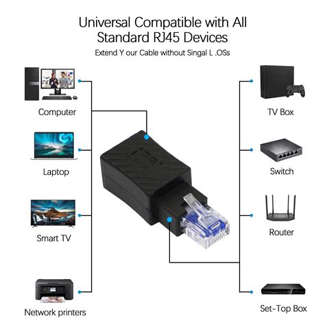 Right Angle RJ45 Cable For Router And PC LANMINGLEL 30cm 90-Degree ...