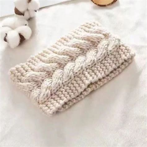 Women’s Knit Thermal Ear Warmer Headband Winter Warm Ear Cover