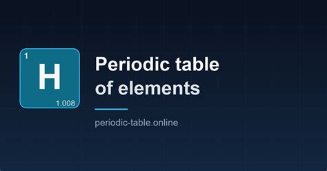 Nb — Niobium | Periodic Table Online