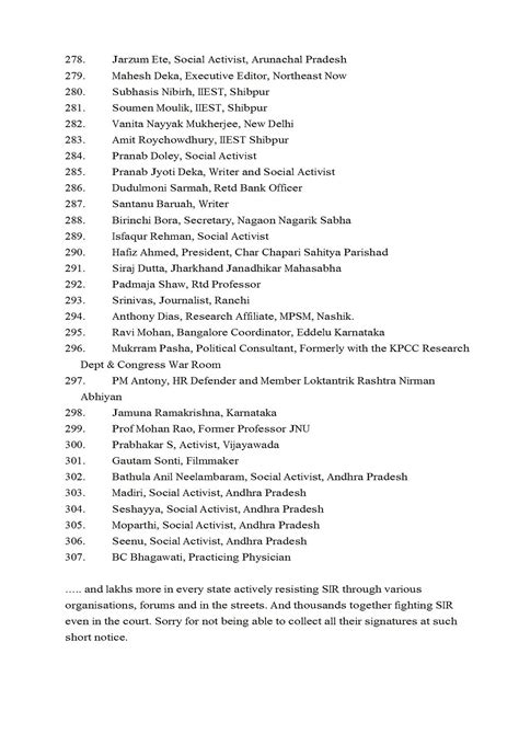Over 300 civil society members slam SIR, question ECI’s credibility