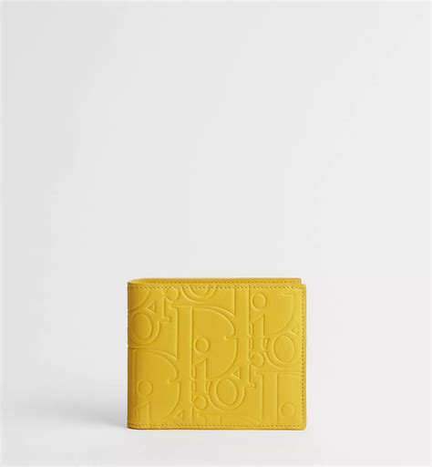 Bifold Wallet Gris Trianon Dior Gravity Smooth Leather | DIOR