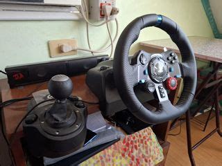 Logitech G29 with padde shifter mod, Video Gaming, Gaming Accessories ...
