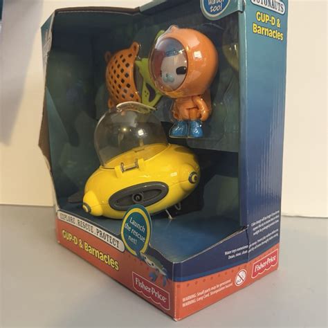 Fisher-Price Octonauts GUP-D Vehicle & Captain Barnacles Figure Playset ...