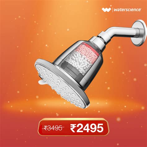 CLEO Multi Flow Shower Filter for Hard Water - Hard Water Shower Filter ...