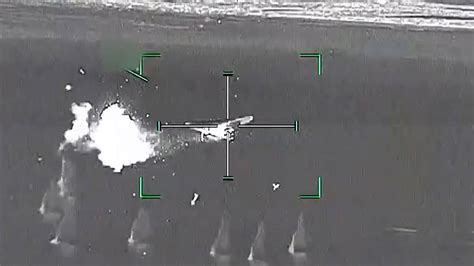 UAE releases dramatic footage of Iranian drone being shot down