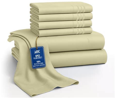 Lux Decor Queen Size Bed Sheets - 6 Piece Ultra-Soft Microfiber Sheets ...